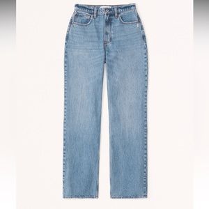 Abercrombie loose high rise jeans - curve love